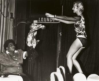 WEEGEE [ARTHUR FELLIG] (1899-1968) Striptease, a suite of three photographs.